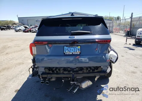 2025 Ford Explorer St из США, поврежденный, VIN 1FMWK8GC4SGA60260